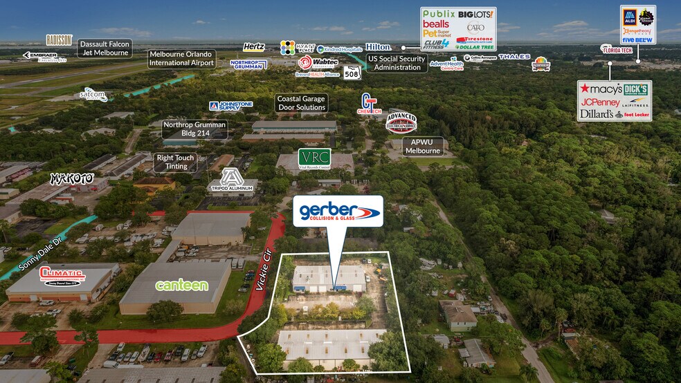 6933 Vickie Cir, Melbourne, FL à vendre - Photo de l’immeuble – Image 3 sur 5