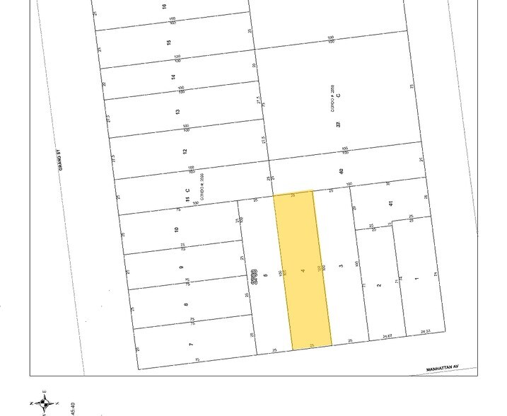228 Manhattan Ave, Brooklyn, NY à vendre - Plan cadastral – Image 2 sur 25