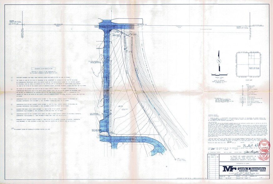 801 E Gore Blvd, Lawton, OK à vendre - Plan cadastral – Image 3 sur 3