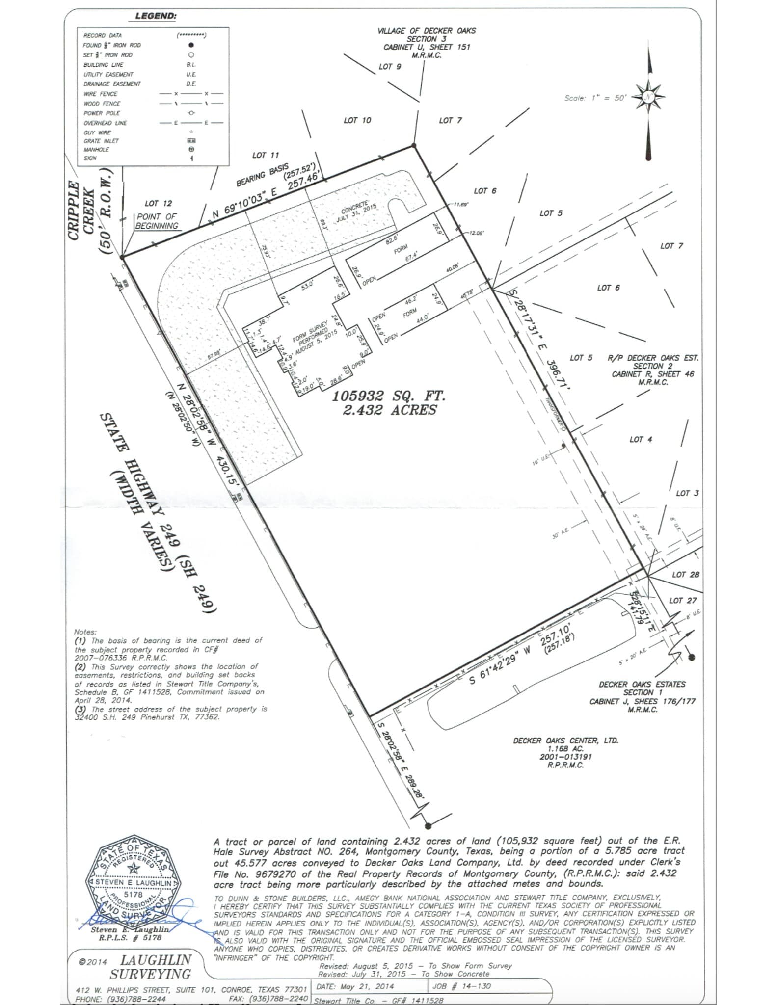 32400 SH 249, Pinehurst, TX à louer Plan de site– Image 1 sur 1