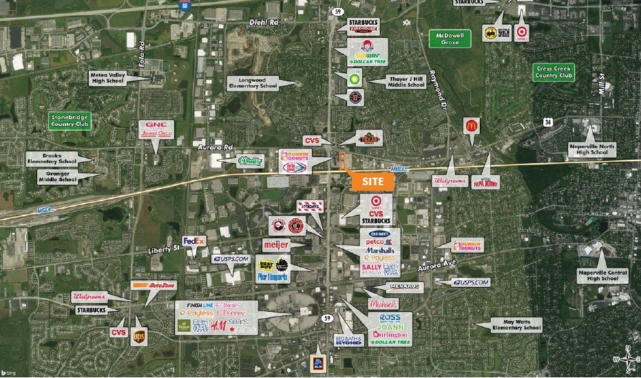 1768 N Aurora Rd, Naperville, IL à vendre Photo principale– Image 1 sur 2