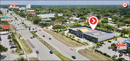 464 W SR 436, Altamonte Springs, FL - VUE AÉRIENNE  vue de carte