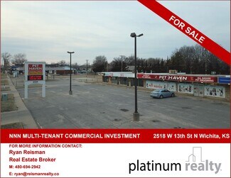 Plus de détails pour 2518-2536 W 13th St, Wichita, KS - Local commercial à vendre