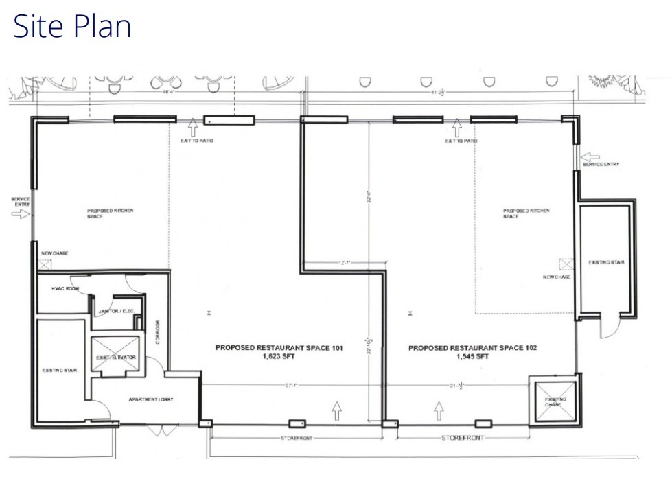 1012 Richmond Rd, Williamsburg, VA à louer Plan de site– Image 1 sur 1