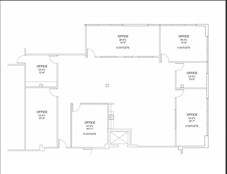 26635-26637 W Agoura Rd, Calabasas, CA à louer Plan d’étage– Image 1 sur 1