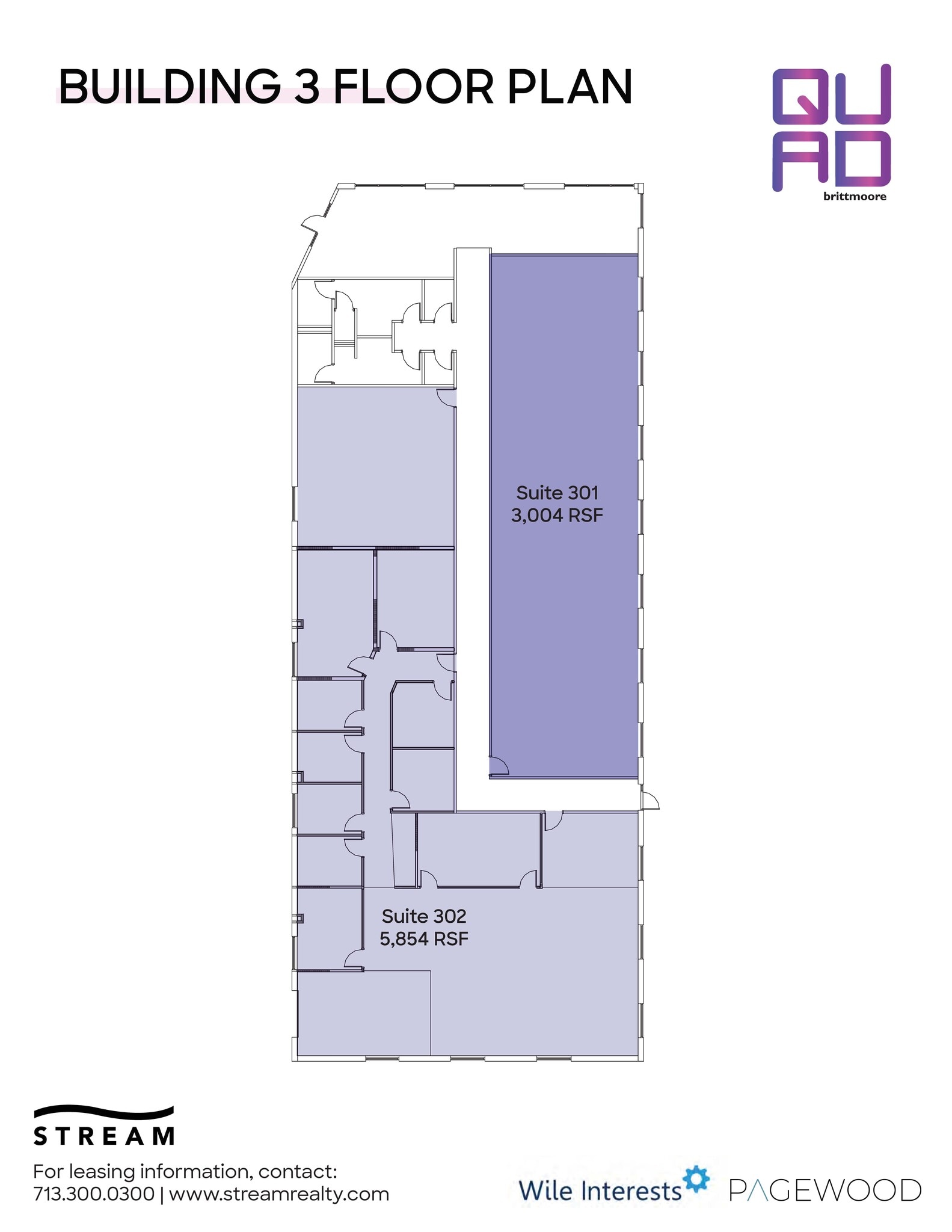 1410 Brittmoore Rd, Houston, TX à louer Plan d’étage– Image 1 sur 1