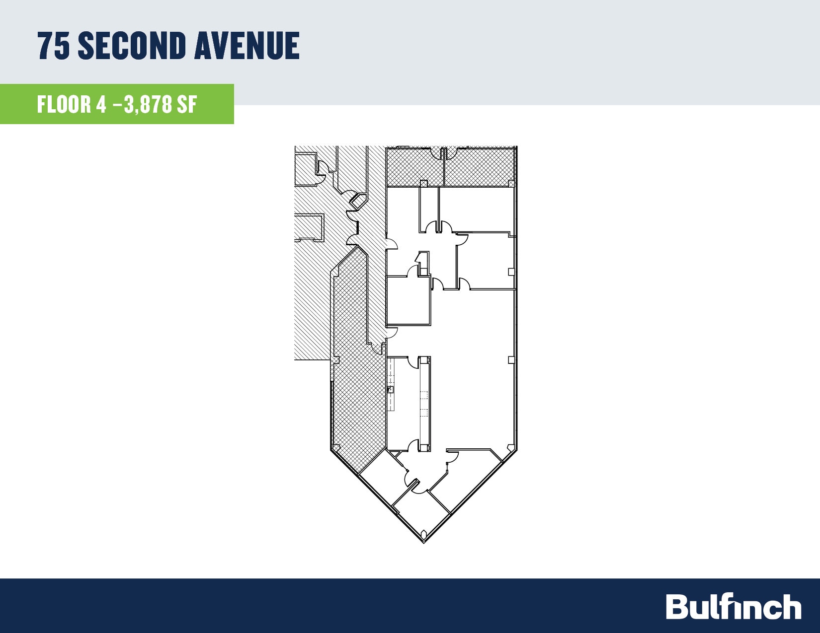 75 Second Ave, Needham, MA à louer Plan d’étage– Image 1 sur 1