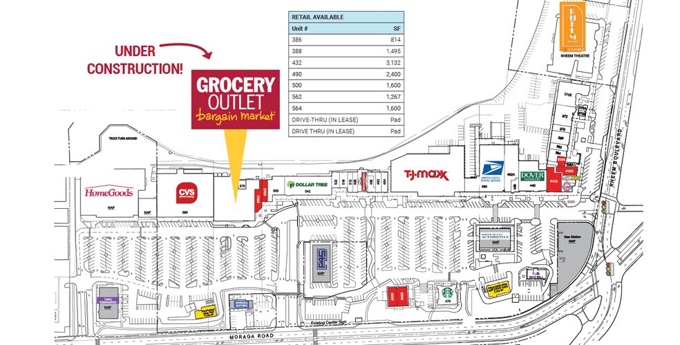 360-580 Park Blvd, Moraga, CA à louer - Photo de l’immeuble – Image 2 sur 9