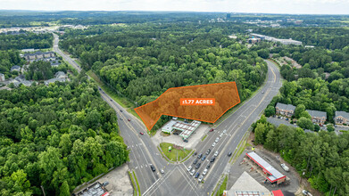 4138 & 4142 Old Chapel Hill Rd, Durham, NC - VUE AÉRIENNE  vue de carte - Image1