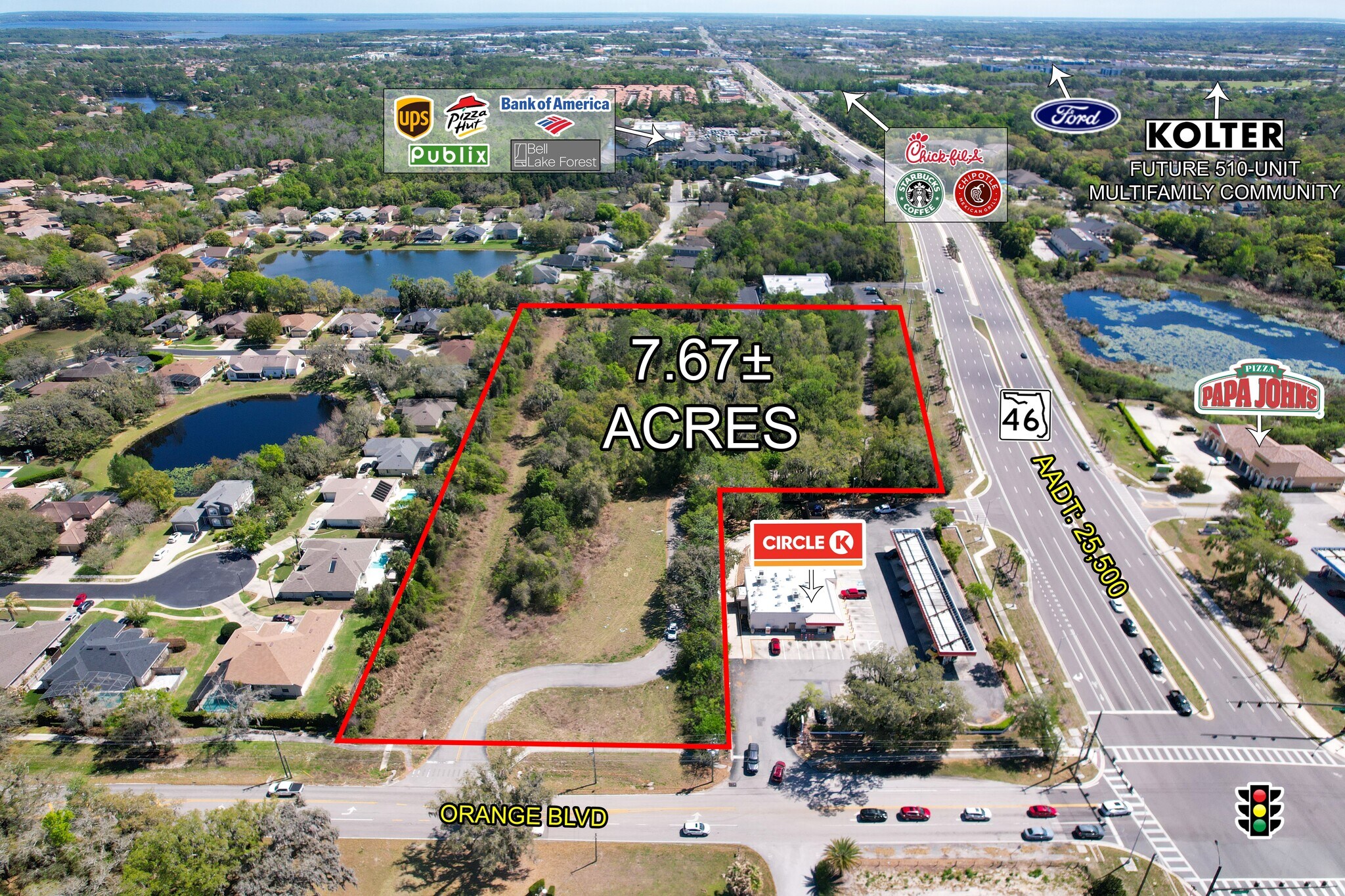 5642 State Road 46, Sanford, FL à vendre Photo de l’immeuble– Image 1 sur 7