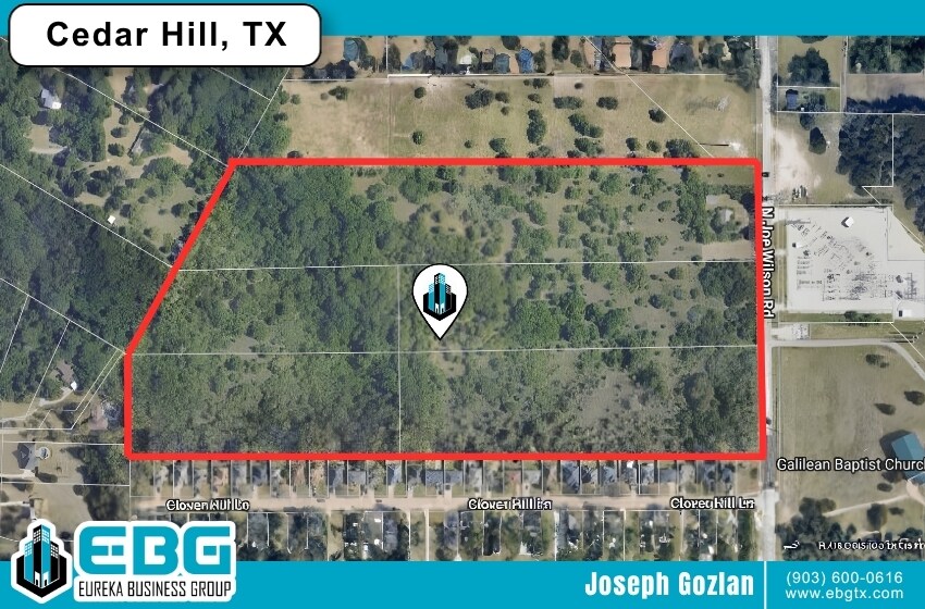 1317 N Joe Wilson Rd, Cedar Hill, TX à vendre - Aérien – Image 2 sur 3