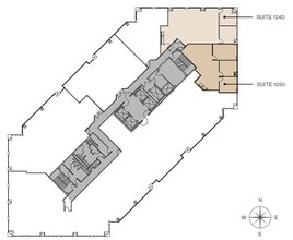 501 W Broadway, San Diego, CA à louer Plan d’étage– Image 1 sur 1