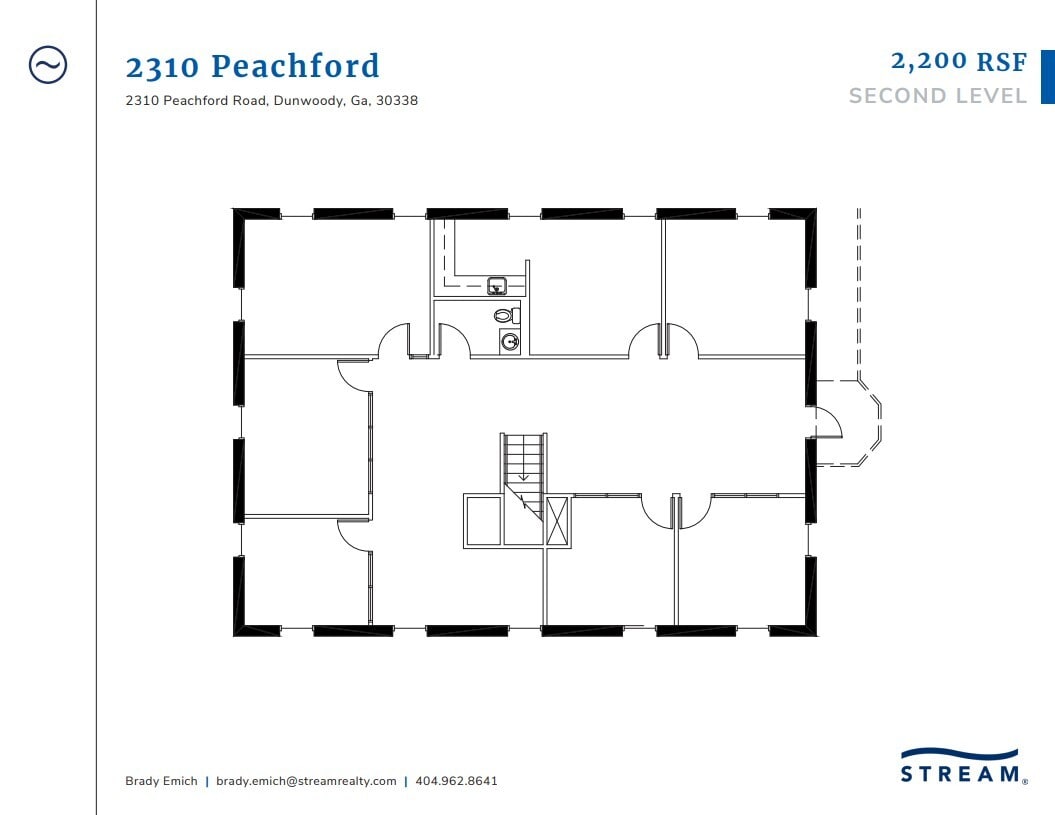 2310 Peachford Rd, Atlanta, GA à louer Plan d’étage– Image 1 sur 1