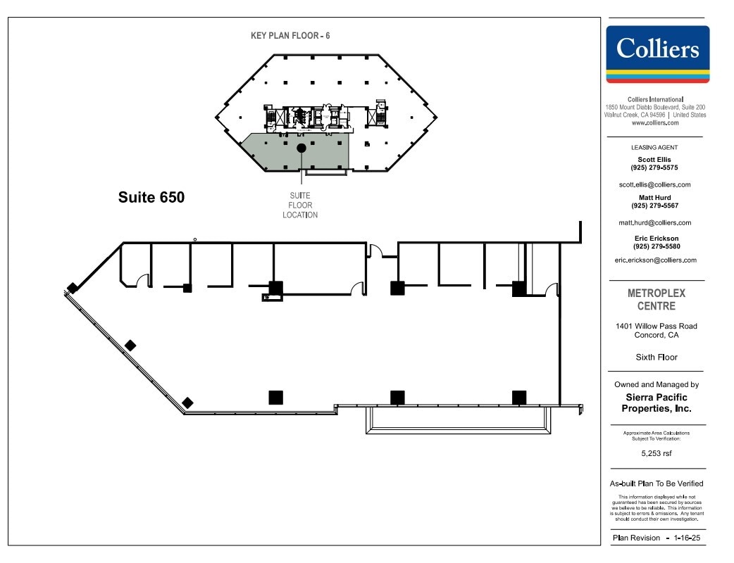 1401 Willow Pass Rd, Concord, CA à louer Plan d’étage– Image 1 sur 1