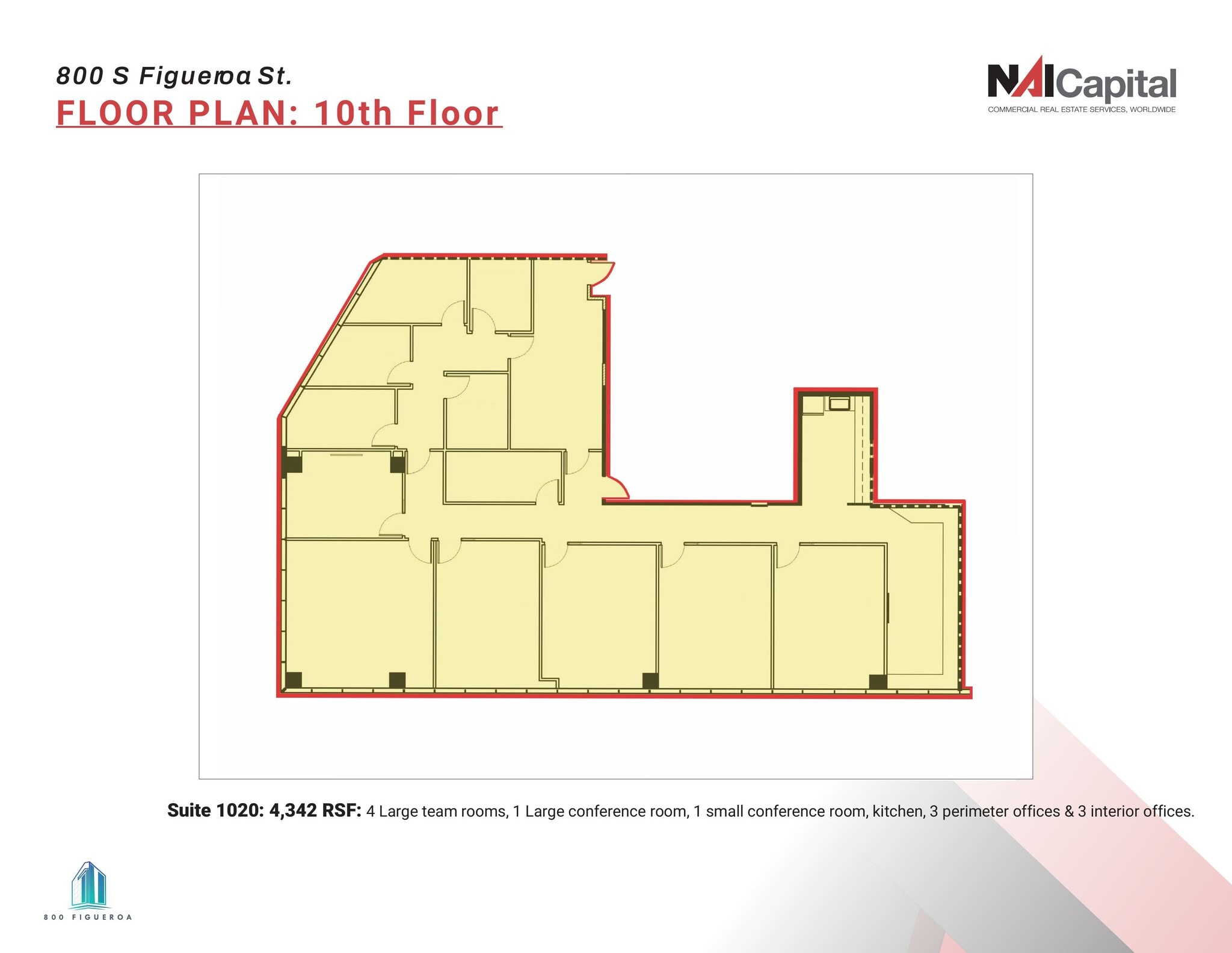 800 S Figueroa St, Los Angeles, CA à louer Plan d’étage– Image 1 sur 1