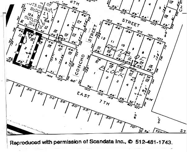 1602 E 7th St, Austin, TX à louer - Plan cadastral – Image 3 sur 5