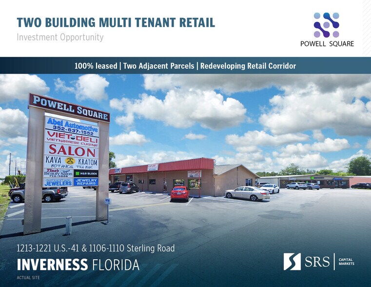 1213-1221 Highway 41 N, Inverness, FL à vendre - Photo de l’immeuble – Image 1 sur 5