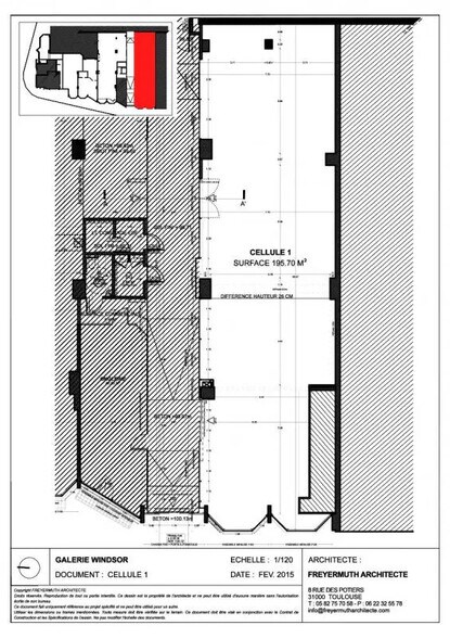 Local commercial dans Toulouse à vendre - Plan d’étage – Image 3 sur 3