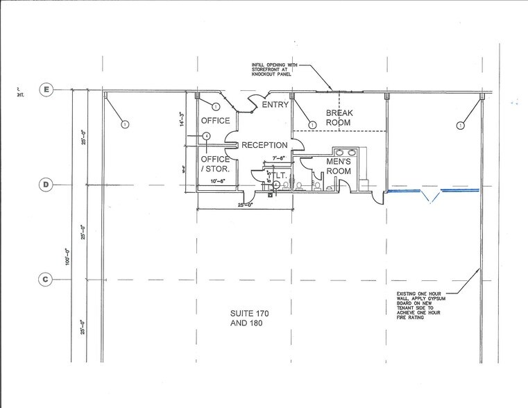 202 Bourne Blvd, Savannah, GA à louer - Plan d’étage – Image 3 sur 7