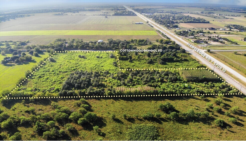0 Cottonwood School Rd, Rosenberg, TX à vendre - Aérien – Image 2 sur 3