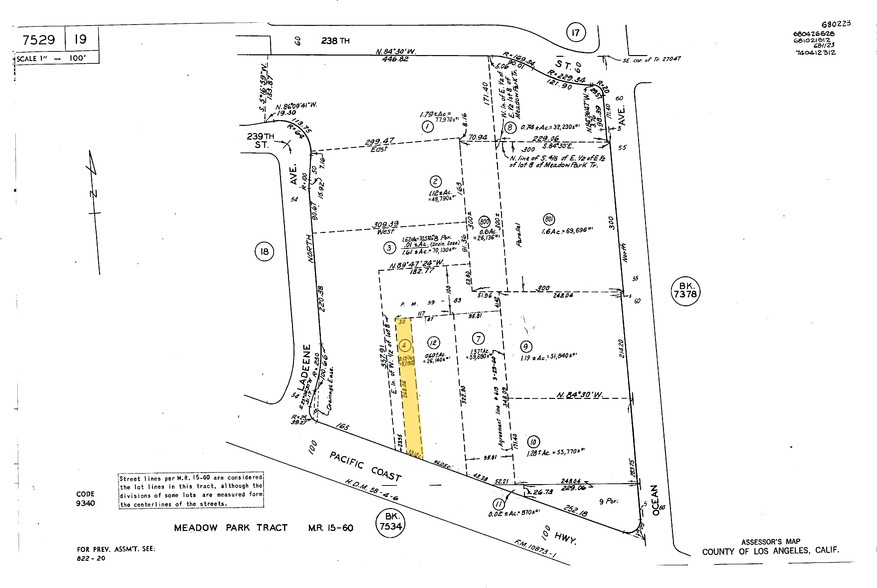 4015 Pacific Coast Hwy, Torrance, CA à louer - Plan cadastral – Image 3 sur 3