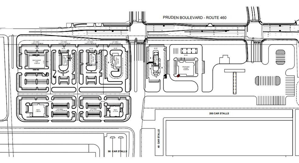 2925 Pruden Blvd, Suffolk, VA à louer - Plan de site – Image 2 sur 2