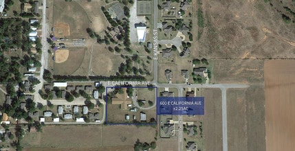 600 E California Ave, Walters, OK - Vue aérienne vue de carte