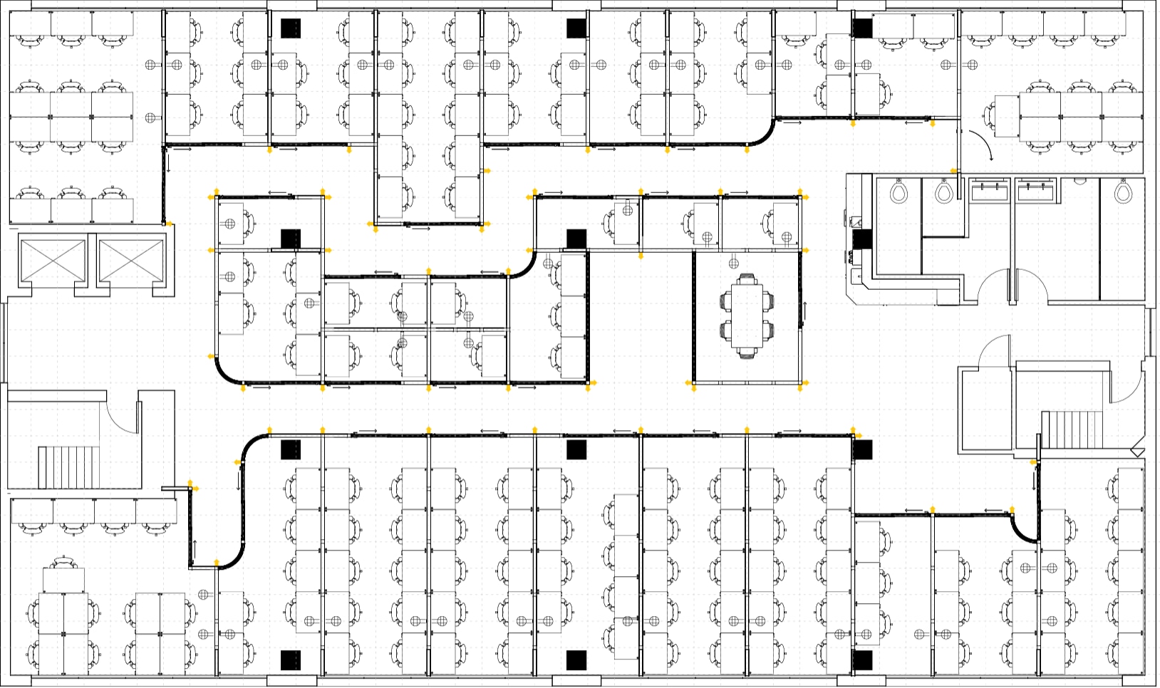 4 W 4th Ave, San Mateo, CA à louer Plan d’étage– Image 1 sur 20