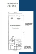 11005 Indian Trl, Dallas, TX à louer Plan d’étage– Image 1 sur 1