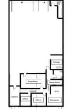 4419-4441 Robertson Rd, Madison, WI à louer Plan d’étage– Image 1 sur 5