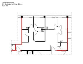 117 Centrepointe Dr, Ottawa, ON à louer Plan de site– Image 1 sur 7