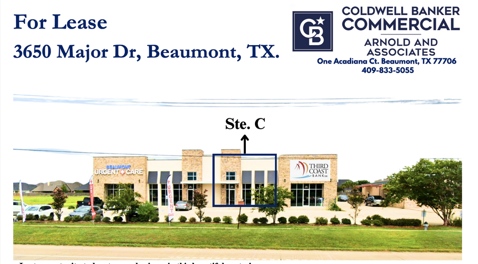 3650 N Major Dr, Beaumont, TX à louer - Photo de l’immeuble – Image 1 sur 4