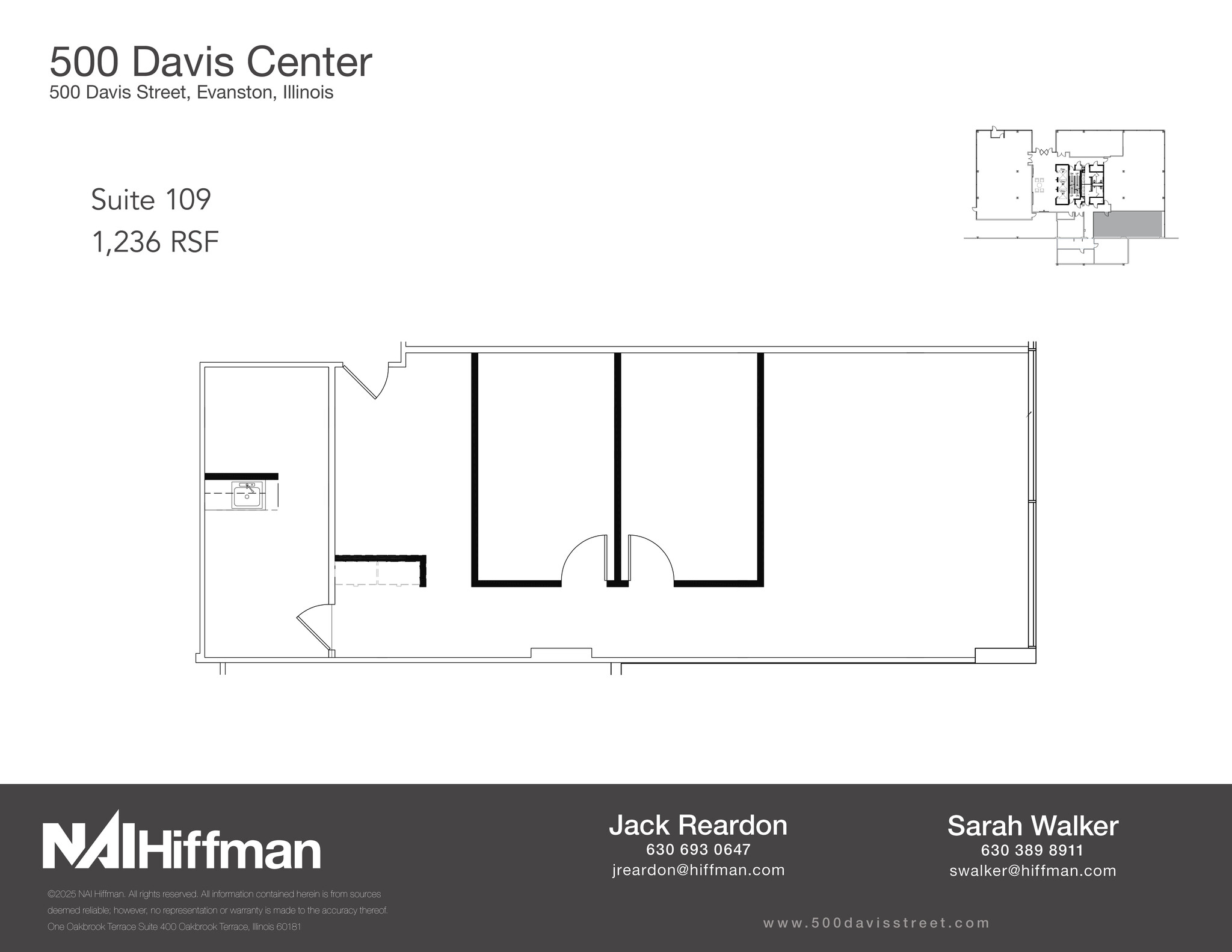 500 Davis St, Evanston, IL à louer Photo de l’immeuble– Image 1 sur 1