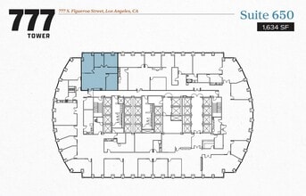 777 S Figueroa St, Los Angeles, CA à louer Plan d’étage– Image 1 sur 1