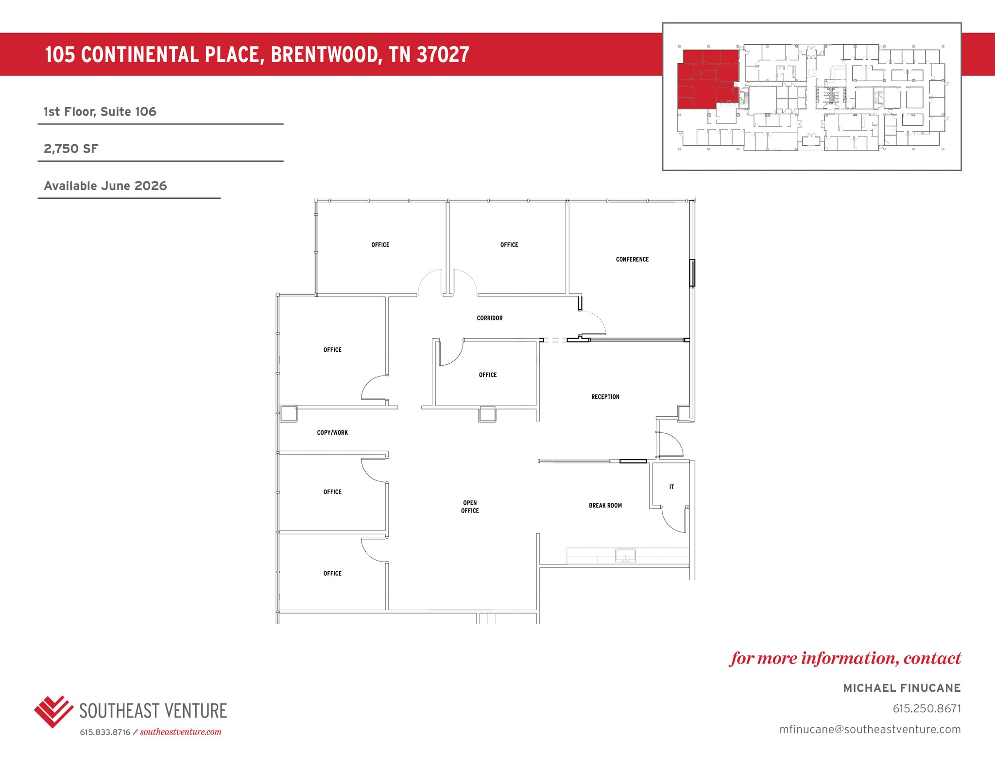 105 Continental Pl, Brentwood, TN à louer Photo intérieure– Image 1 sur 1