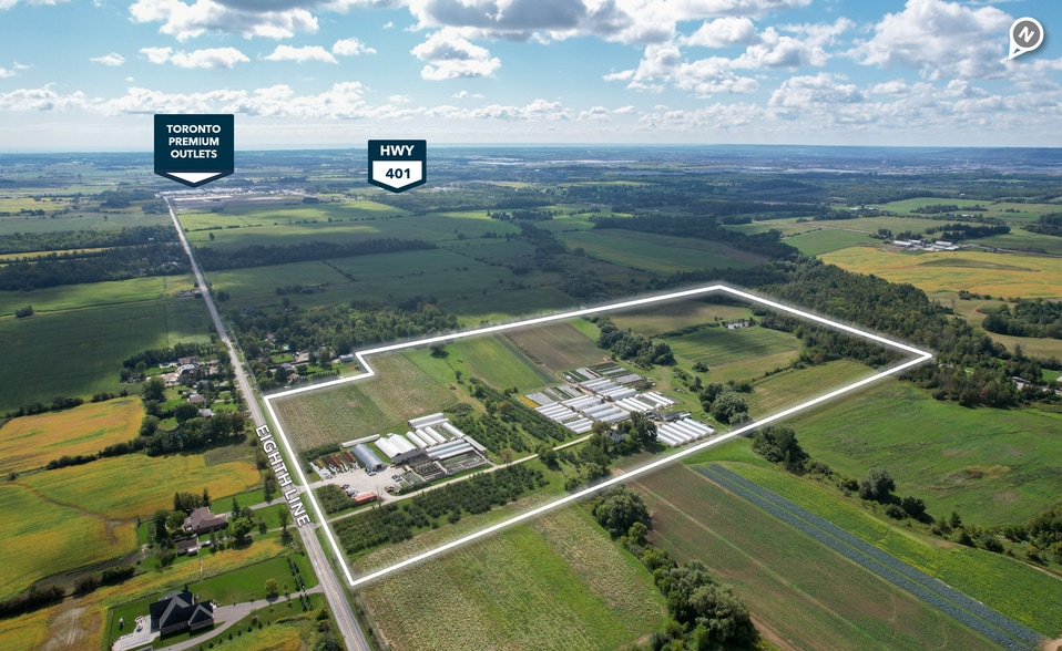 8890 Eighth Line, Halton Hills, ON à vendre - Aérien – Image 1 sur 1