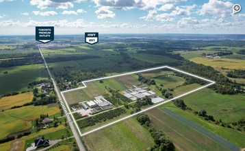 8890 Eighth Line, Halton Hills, ON - VUE AÉRIENNE  vue de carte