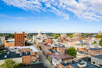 33 E Pittsburgh St, Greensburg, PA - Vue aérienne vue de carte