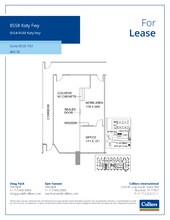 8554 Katy Fwy, Houston, TX à louer Plan d’étage– Image 1 sur 1