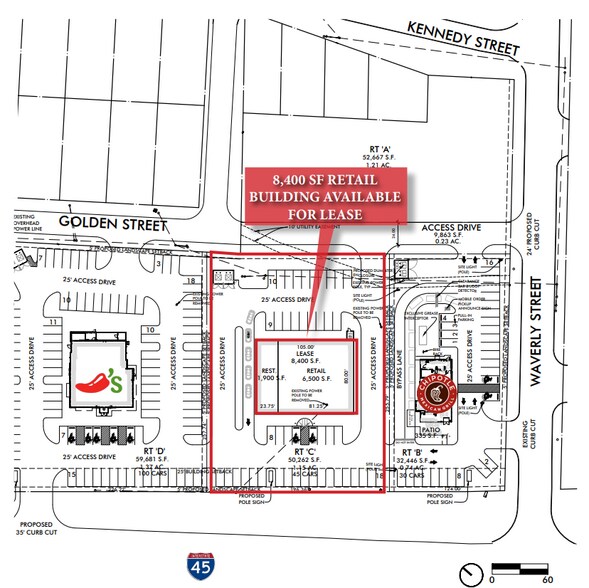 12650 Interstate 45 N, Willis, TX à louer - Plan de site – Image 2 sur 2