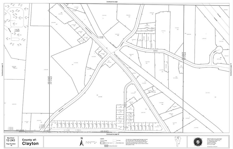 1820 Rock Cut Rd, Conley, GA à louer - Plan cadastral – Image 3 sur 3