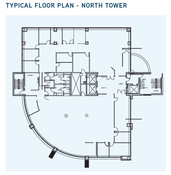 2055 Albert St, Regina, SK à louer Plan d’étage type– Image 1 sur 2