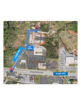 Plus de détails pour 105 Sizemore St, Greer, SC - Terrain à louer