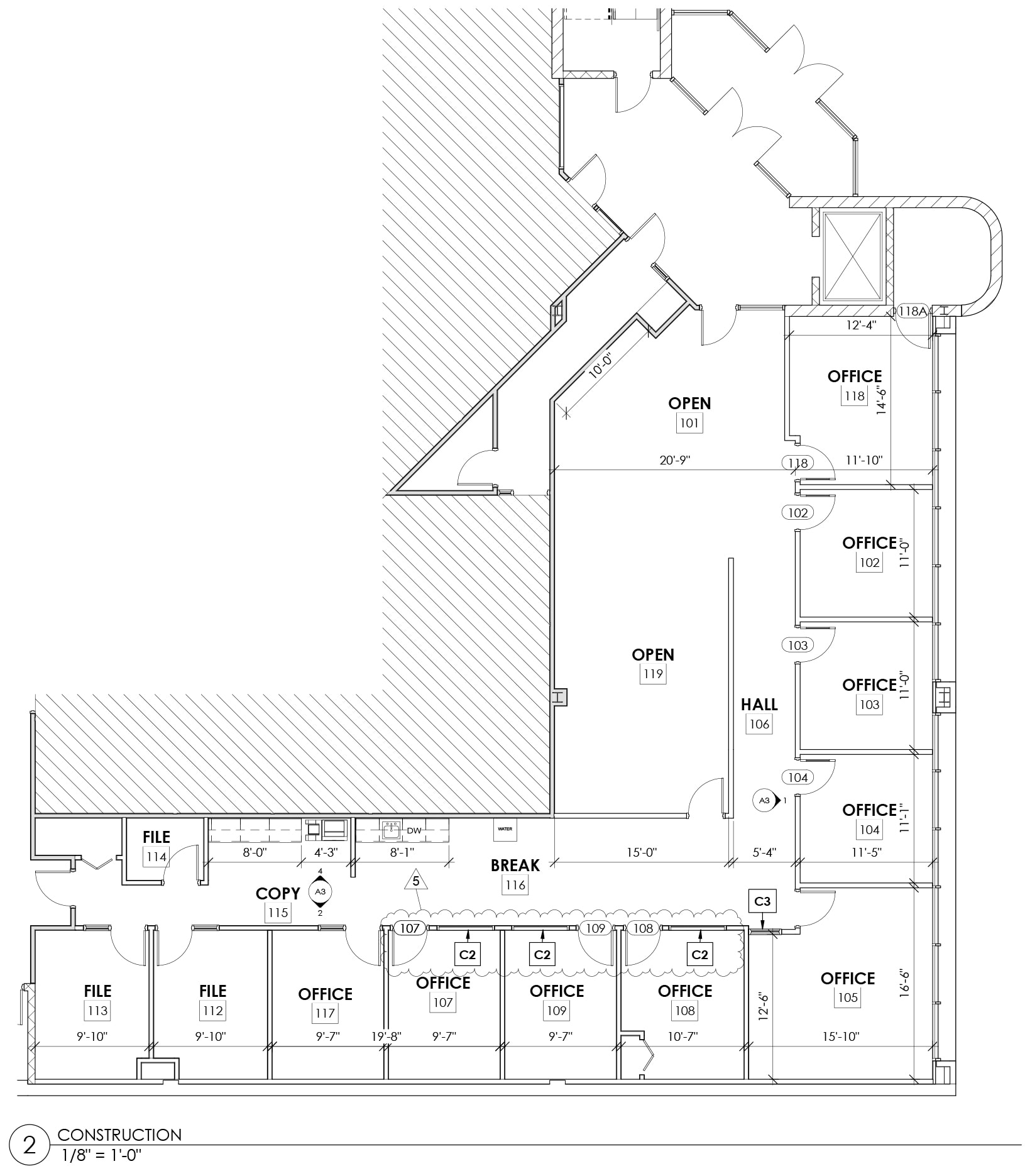 2700 Grand Ave, Des Moines, IA à louer Plan d’étage– Image 1 sur 1