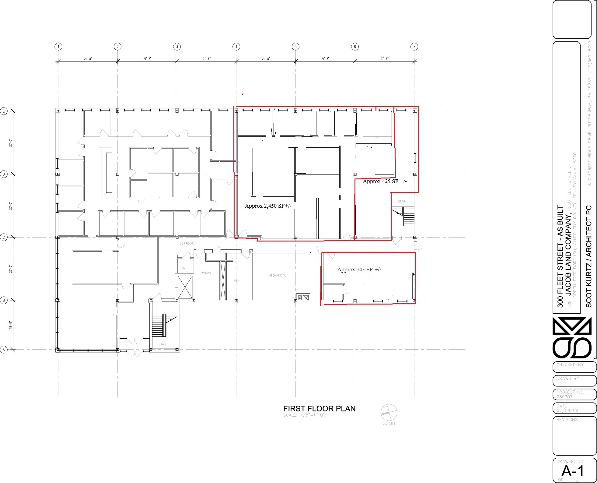 300 Fleet St, Pittsburgh, PA à louer Plan d’étage– Image 1 sur 1