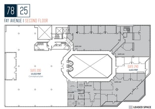 7825 Fay Ave, La Jolla, CA à louer Plan d’étage– Image 1 sur 1