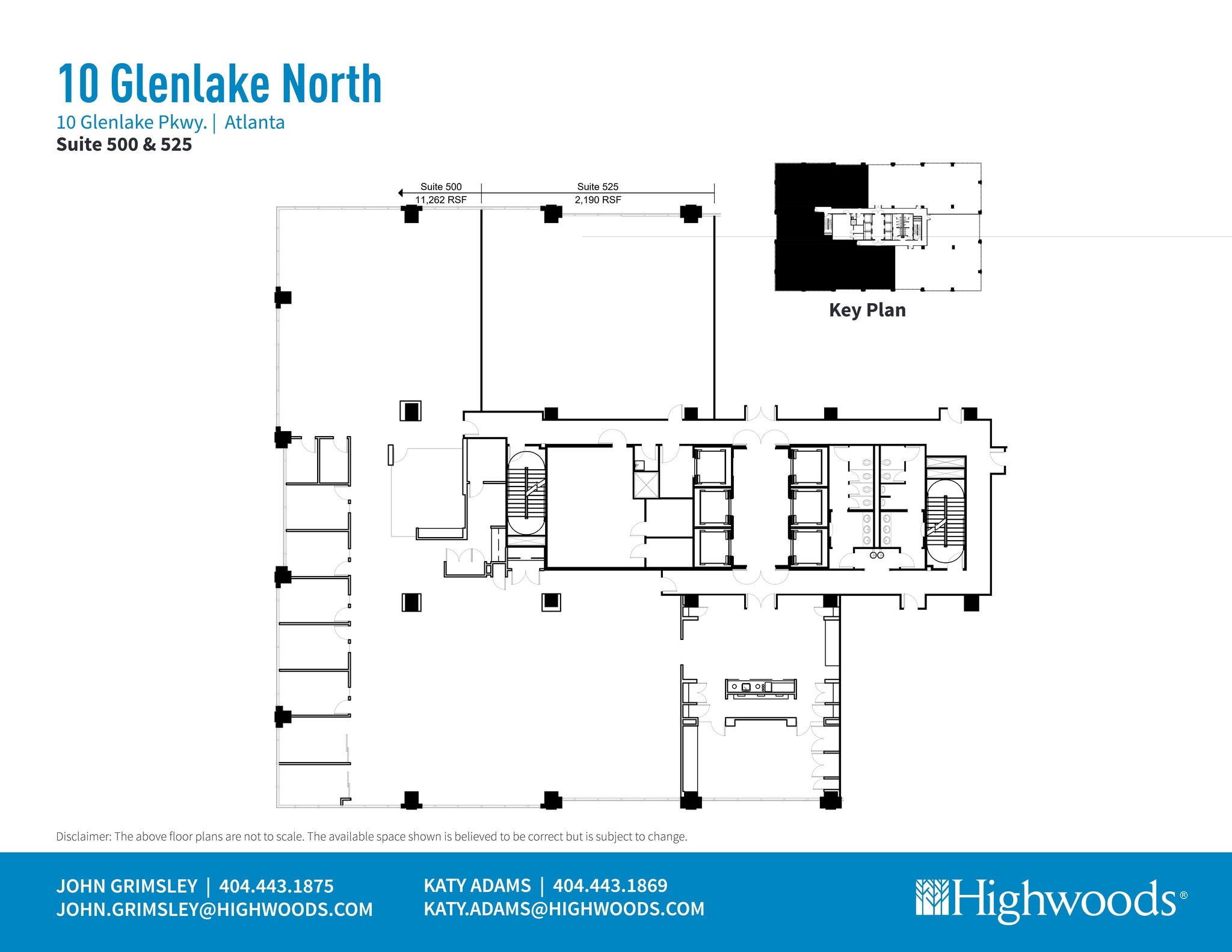 10 Glenlake Pky NE, Atlanta, GA à louer Plan de site– Image 1 sur 1