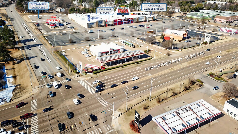 1245 Germantown Pky, Cordova, TN à louer - Photo de l’immeuble – Image 3 sur 16