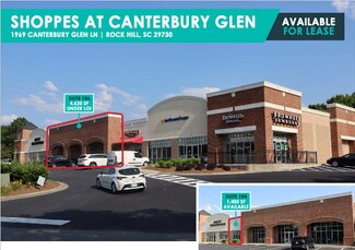 Plus de détails pour 1965-1969 Canterbury Glen Ln, Rock Hill, SC - Local commercial à louer