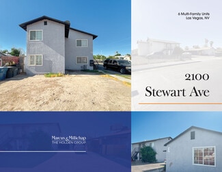 Plus de détails pour 2100 Stewart Ave, Las Vegas, NV - Logement à vendre